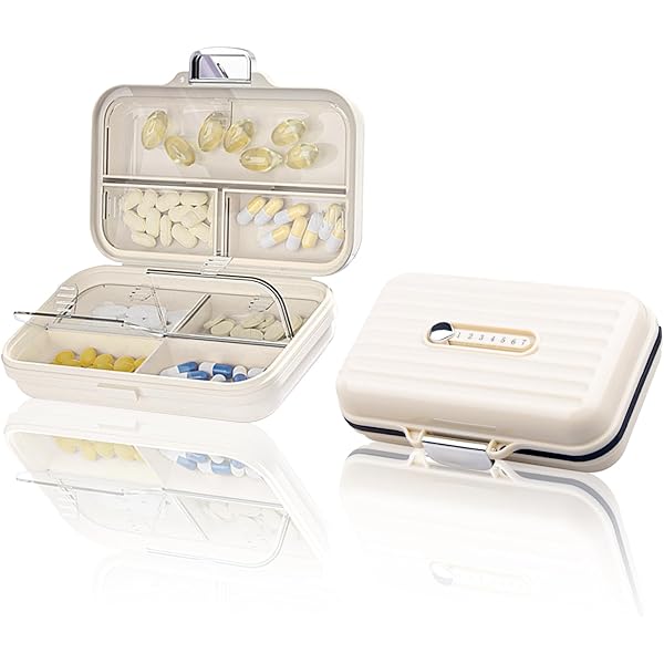 Amazon.co.jp: ピルケース 1週間 薬ケース サプリメントケース